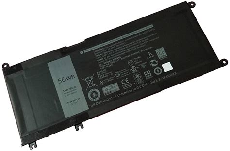 Dell Inspiron 17-7779 battery,56Wh 4 cells replacement Dell Inspiron 17 ...