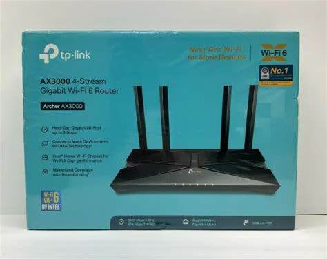 TP-LINK AX3000 WIFI 6 Dual Band Router $95.00 - PicClick