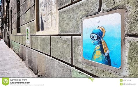 Street Art in Florence, Italy Editorial Photo - Image of culture, urban ...