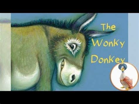 The Wonky Donkey | Fantastic kids story book read aloud - YouTube | Kids story books, Picture ...