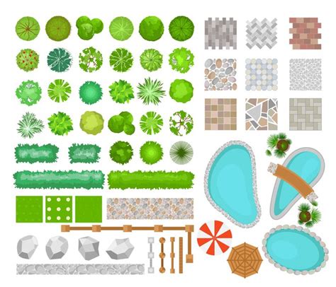 Garden Top View Vector Images | Free Vectors, Stock Photos & PSD