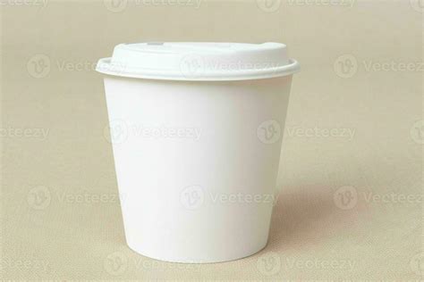 AI generated coffee paper cup mockup. AI Generative Pro Photo 34616124 ...