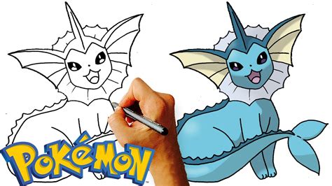 How To Draw Pokemon Vaporeon My dad drew me this awesome vaporeon