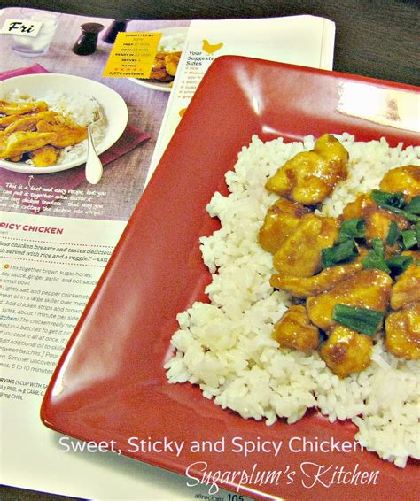 Sugarplum's Kitchen: Sweet, Sticky and Spicy Chicken