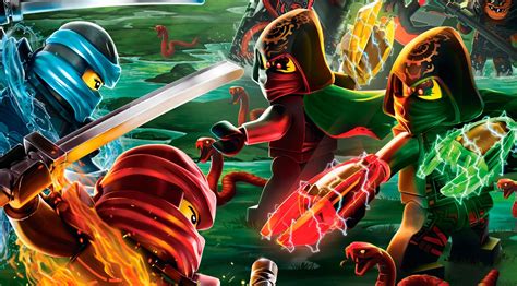 Ninjago Masters of Spinjitzu 4K Ultra HD Wallpaper