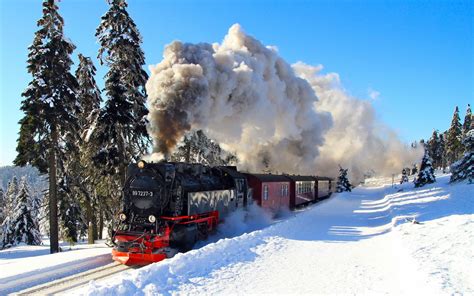 🔥 Download Fond Ecran Train HD Paysage Hiver Neige Lootive Wallpaper by @adurham | Locomotive ...