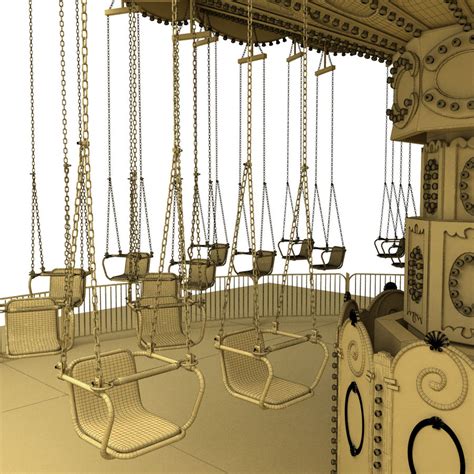 Flying Swing Ride 3D Model $99 - .max - Free3D