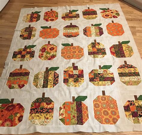 Thanksgiving Pumpkins Quilt Kit