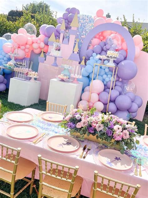 Princess Birthday Party Ideas | Photo 1 of 3 | Princess birthday party decorations, Princess ...