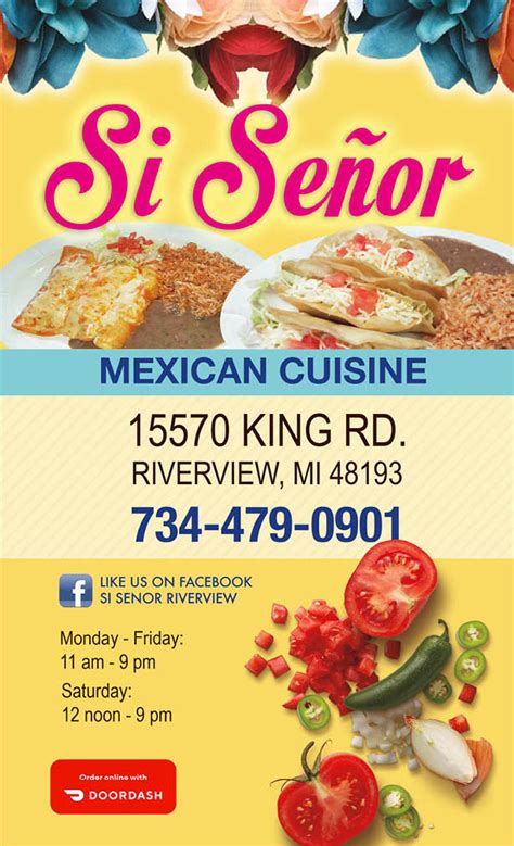 Si Señor – Best Mexican Restaurant in Riverview