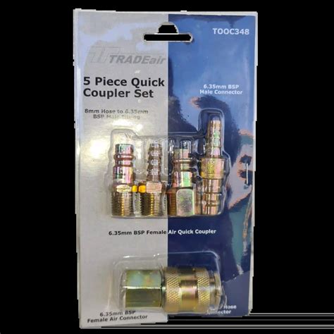 Coupler 5 Piece Air Hose Connector - DIY Superstore