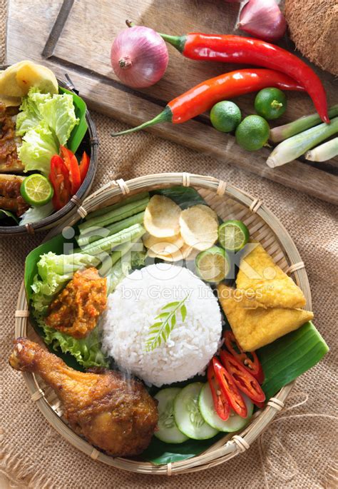 Nasi Ayam Penyet Stock Photo | Royalty-Free | FreeImages