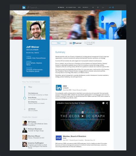 Linkedin Redesign Concepts | Web design tips, Redesign, Design consultant