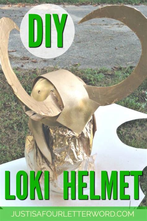 This DIY Loki Helmet for Kids is Burdened with GLORIOUS Purpose!!