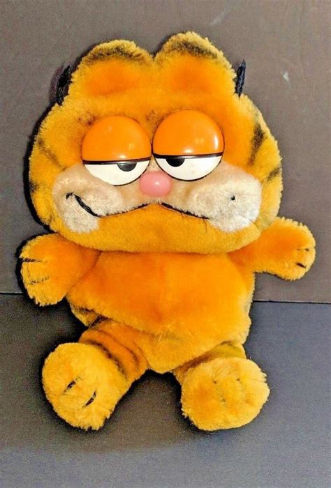 Vintage-Garfield Plush 1978 1981 Fun Farm Stuffed Animal Cat Toy Collectible | eBay | Stuffed ...