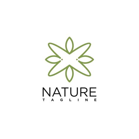 Nature logo vector 2566482 Vector Art at Vecteezy