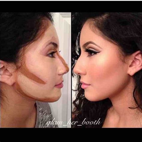 Contouring side view | Skin makeup, Beauty hacks, Fashion makeup