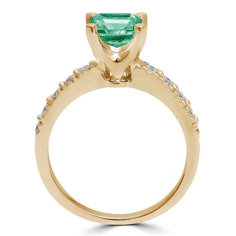 Green Diamond Engagement Rings | Bijoux Majesty