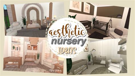 Welcome to Bloxburg: 4 Aesthetic Nursery Ideas - YouTube | House decorating ideas apartments ...