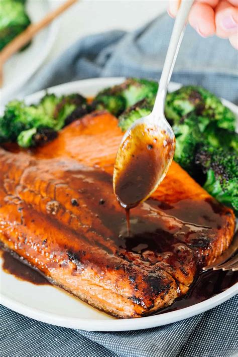 Grilled Salmon Soy Sauce Recipe | Deporecipe.co