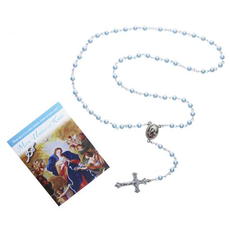 Mary Undoer of Knots Rosary with Booklet | Rosary.com™