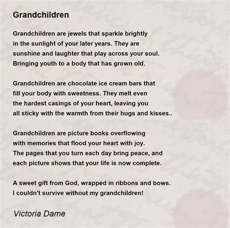 Poem For Granddaughter - Infoupdate.org