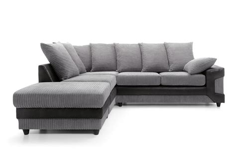 Dino Left Hand Corner Sofa Grey – Sofa Sense