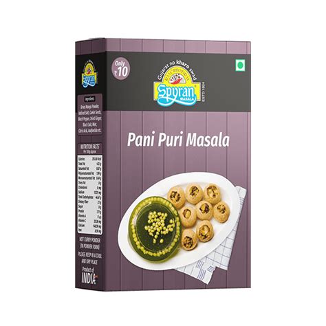 Buy Pani Puri Masala Online in Gujarat, India - Spyran Retail