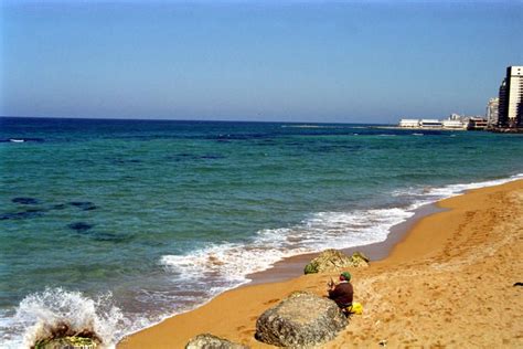 old San Stefano beach in Alexandria, Egypt. | Alexandria, Beach, Egypt