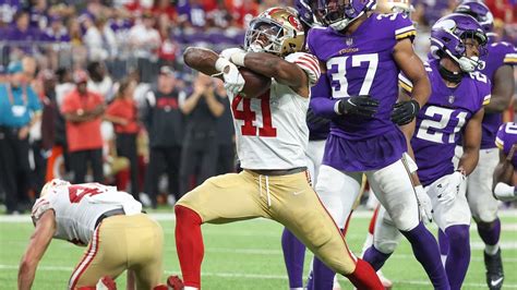 49ers at Vikings player grades: Another UDFA RB gem? | 49ers Webzone