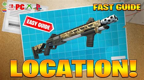 Where To Find Thunder Shotgun Weapon In Fortnite! (How To Get Thunder ...