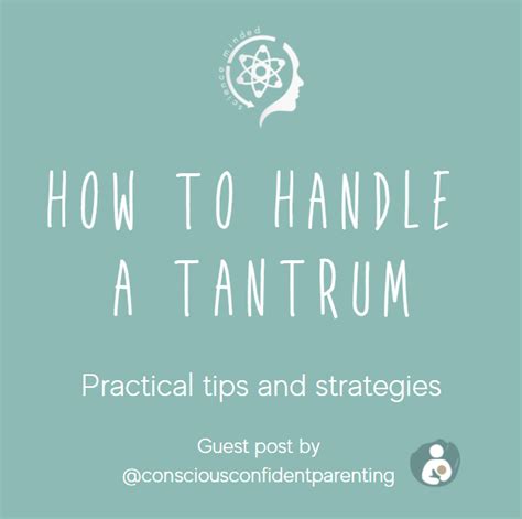 How to Handle a Tantrum