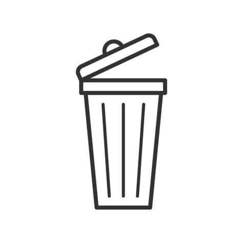 Drawing Of A Dustbin Illustrations, Royalty-Free Vector Graphics & Clip Art - iStock