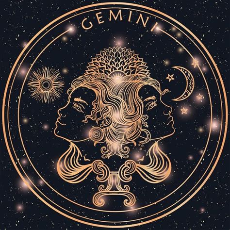 758 Gemini tattoo Vector Images | Depositphotos