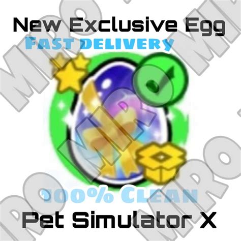 NEW Exclusive Egg | Pet Simulator X | Fast Delivery