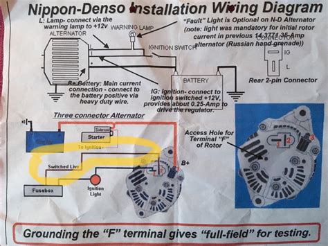 Nippondenso Voltage Regulator Wiring Diagram