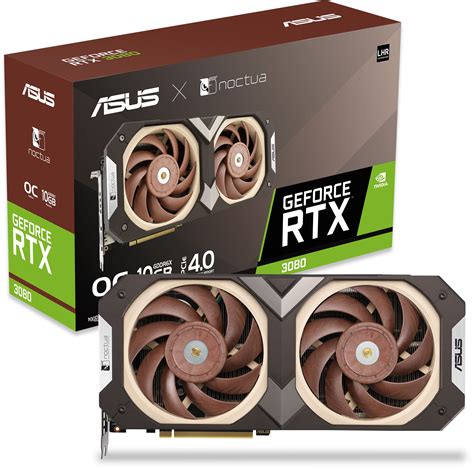 GeForce RTX 3080 Noctua OC 10GB Semi-Fanless Graphics Card