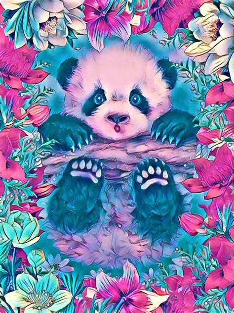 Rainbow Panda Wallpapers - Wallpaper Cave