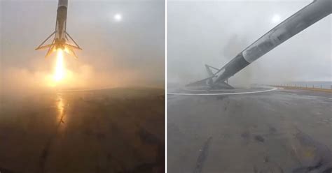 Elon Musk Shares Close-Up of SpaceX Rocket Landing, Tipping and Exploding » TwistedSifter