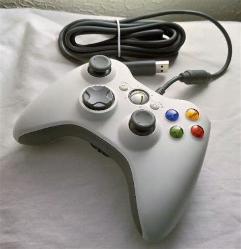 White Xbox 360 Wired Controller Prices Xbox 360 | Compare Loose, CIB ...