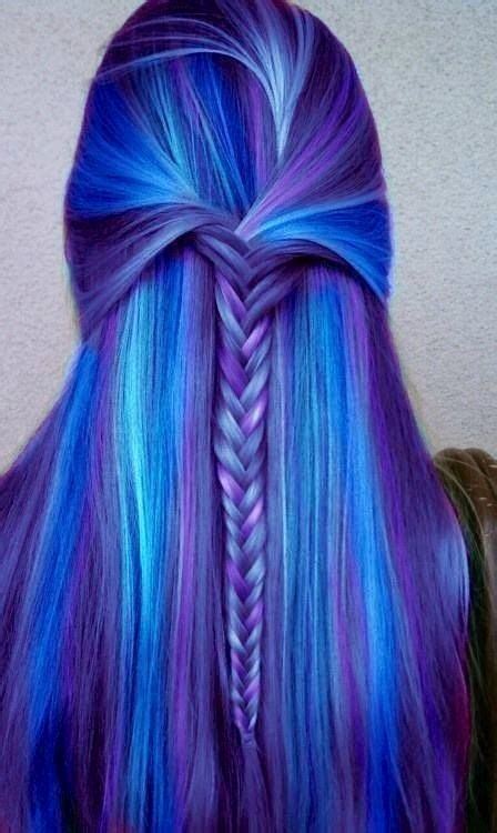 indigo blue | Hair color purple, Cool hair color, Hair styles