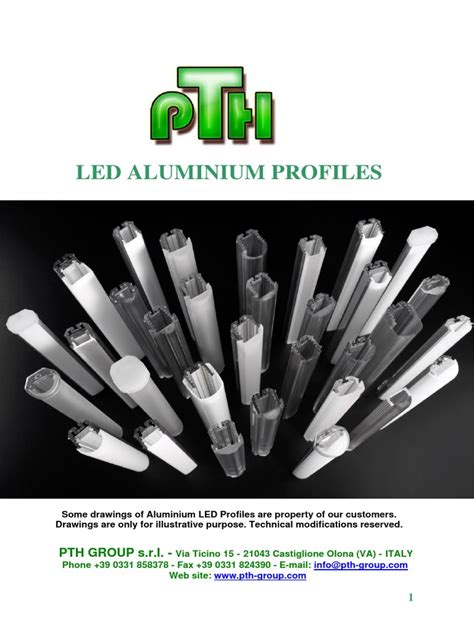 Led Aluminium Profiles | PDF | Chemical Compounds | Polymers