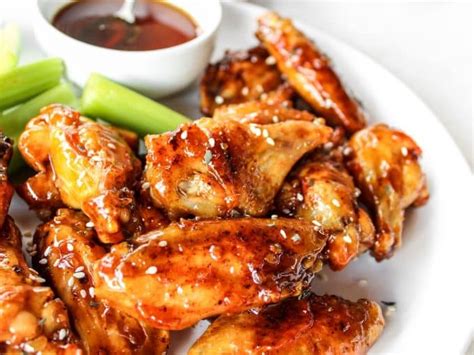 Honey Garlic Chicken Wings - The Whole Cook