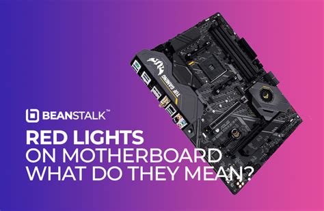 Red Light On A Motherboard: What Does it Mean & How to Fix