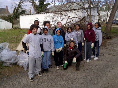 Bridgeton High School students, staff, community volunteers clean up alley behind Atlantic ...