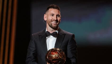 Leo Messi wins his eighth Ballon d'Or. - Sportal.eu