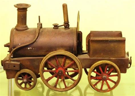 Antique toy steam locomotive, as inspected - Ceramics, Glass, Furniture, Collectables, Silver ...