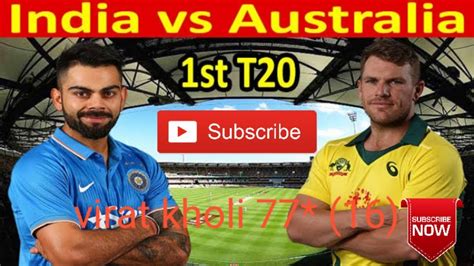 India vs Australia 1st t20 series highlights 2020 | wcc2 Gameplay |T20 ...