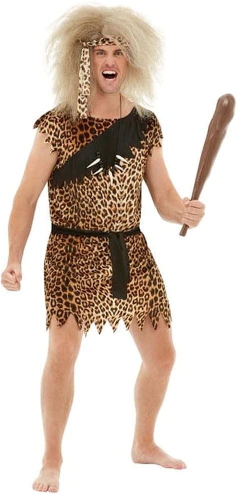 Funidelia | Caveman costume for man size 3XL Caveman, Stone Age ...