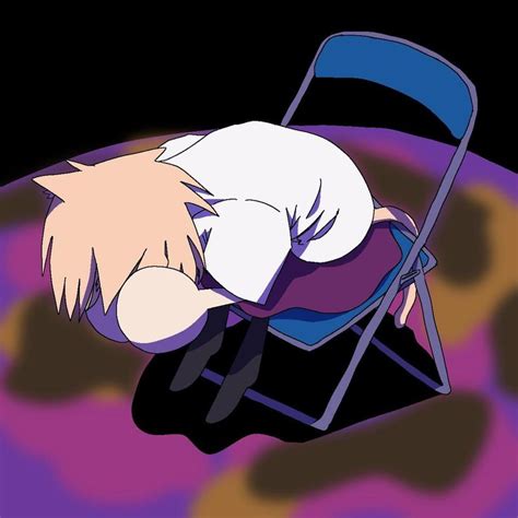 Neco Arc in a Chair | Shinji in a Chair | Neko, Arc, Anime